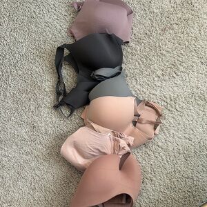 Women's Bra Collection - Black, Gray, Pink, Tan Bulk Lot